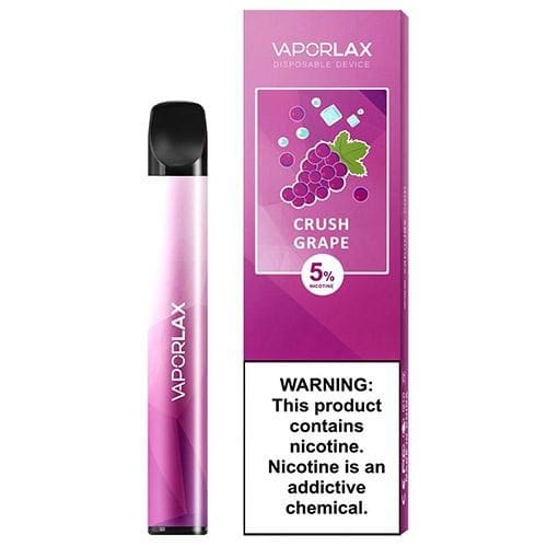 VAPORLAX MATE 800 puff Crush Grape