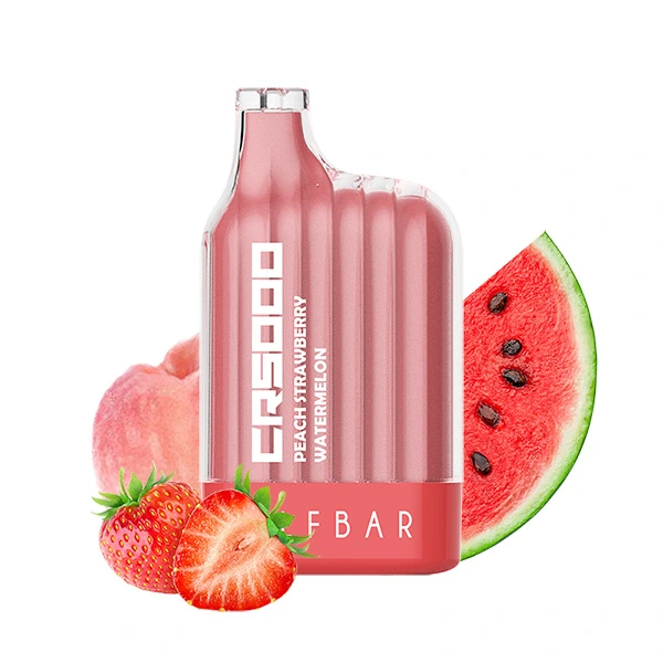 ELFBAR CR5000 Crystal Peach Strawberry Watermelon