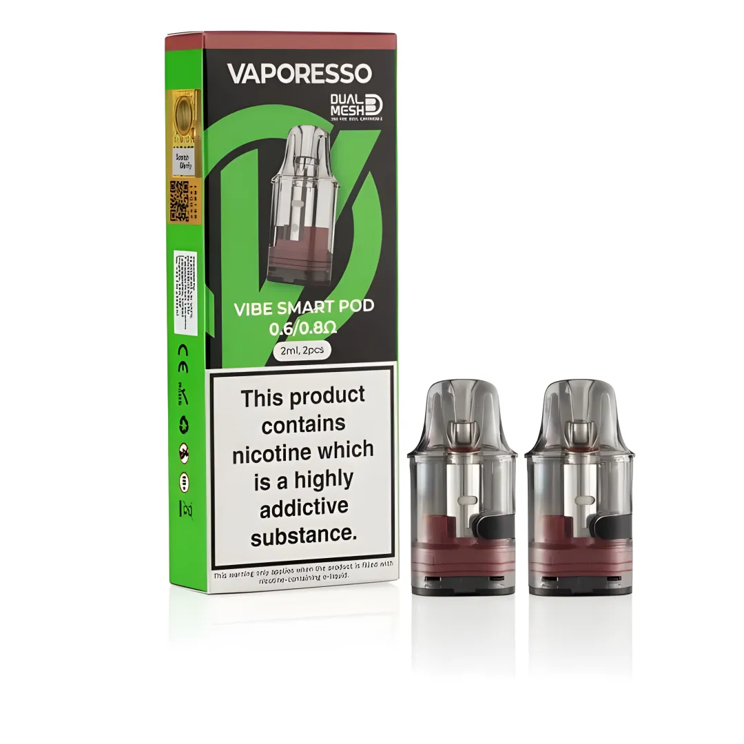 Vaporesso Vibe Cartridge – 0.8Ω, 4.5ml