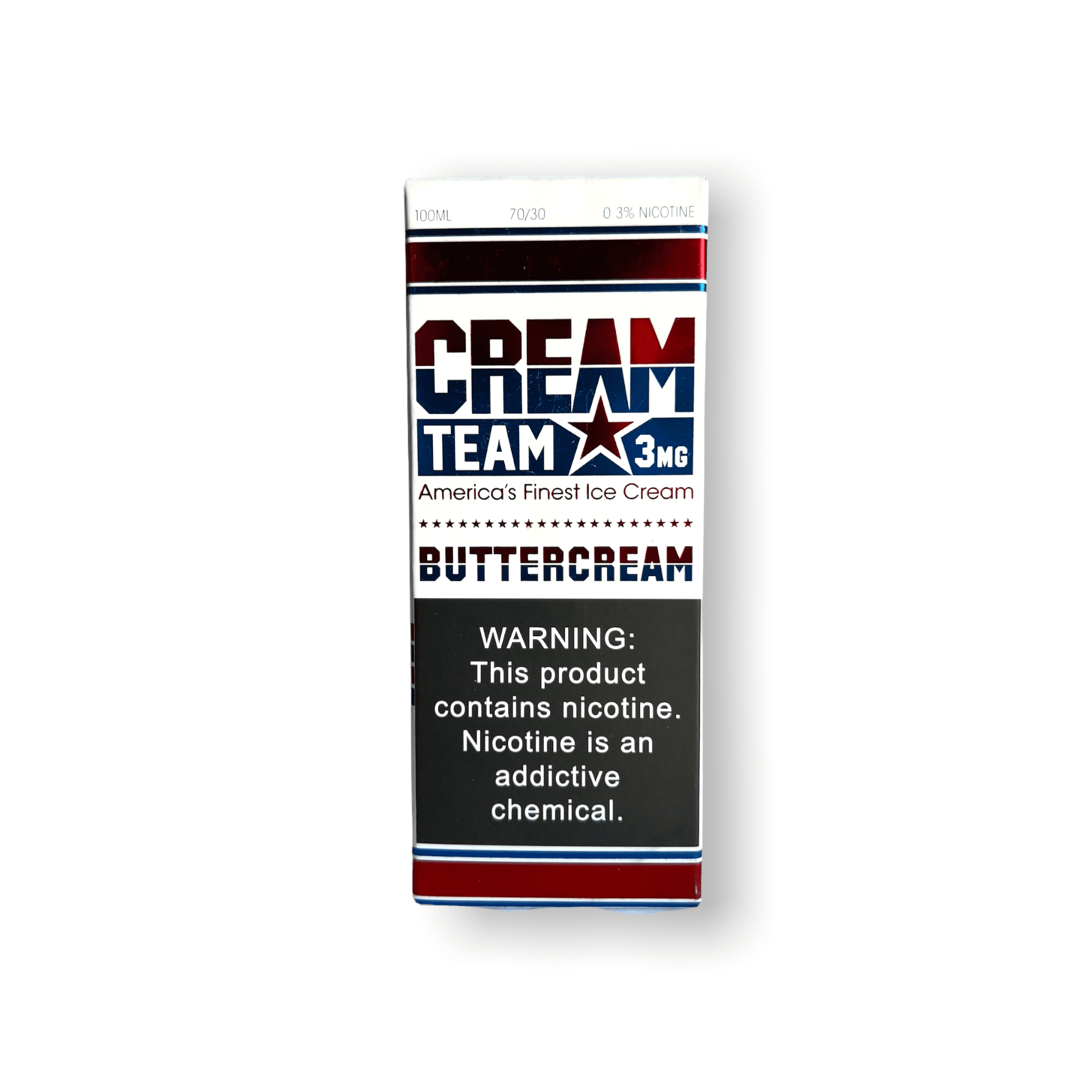 Cream Team - Buttercream 100ml 3mg (Сливочное мороженое)