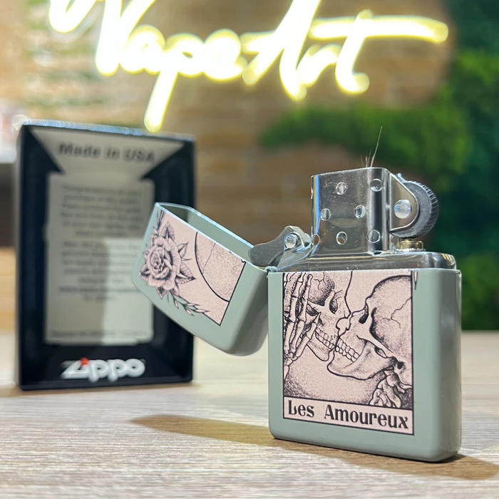 ZIPPO Death Kiss Design