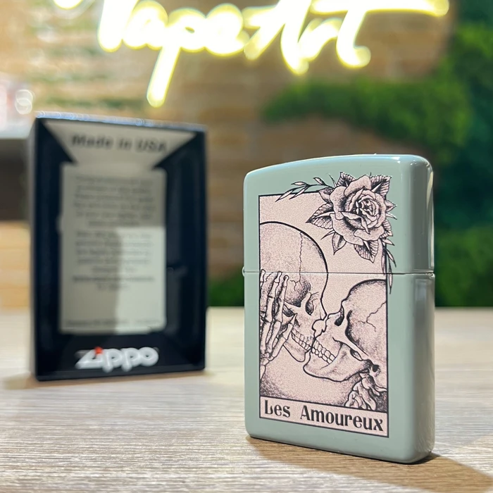 ZIPPO Death Kiss Design