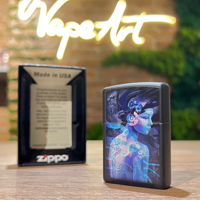 ZIPPO Cyber Woman Design