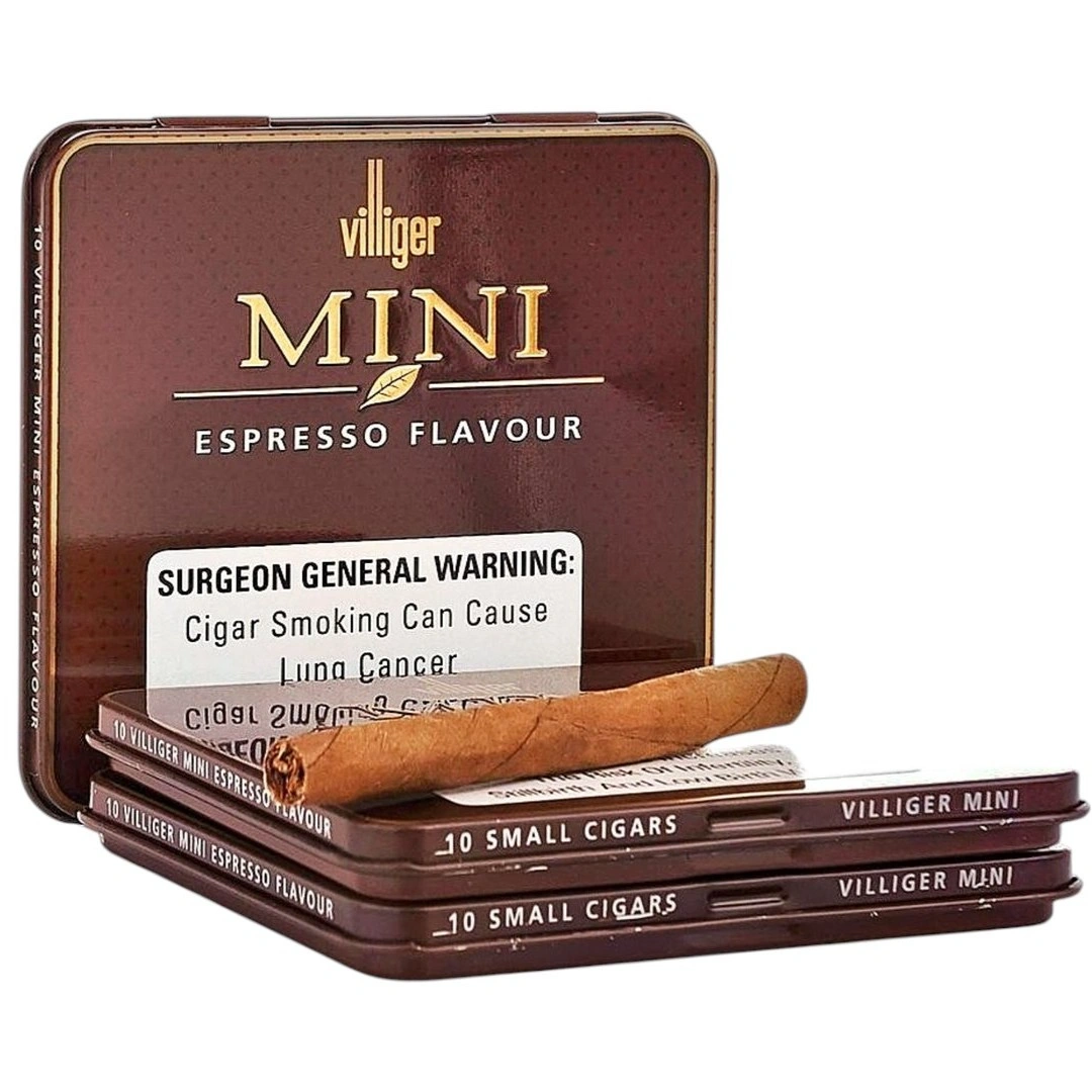 Villiger Mini Espresso – Qəhvə Ətırlı Mini Siqarillo | Bol Buxar