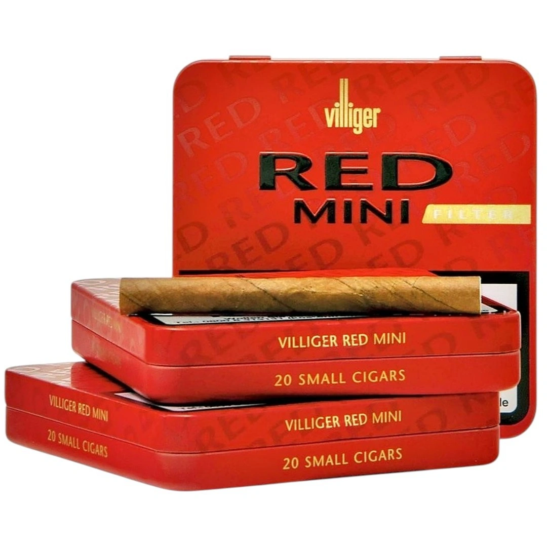Villiger Red Mini Vanilla Filter 20 – Vanilli Filterli Mini Siqarillo | Bol Buxar