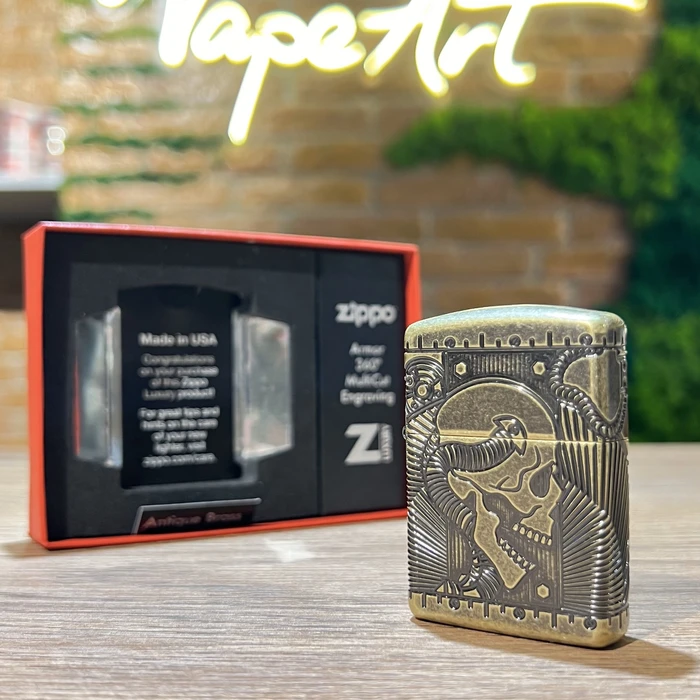 ZIPPO ARMOR STEAMPUNK