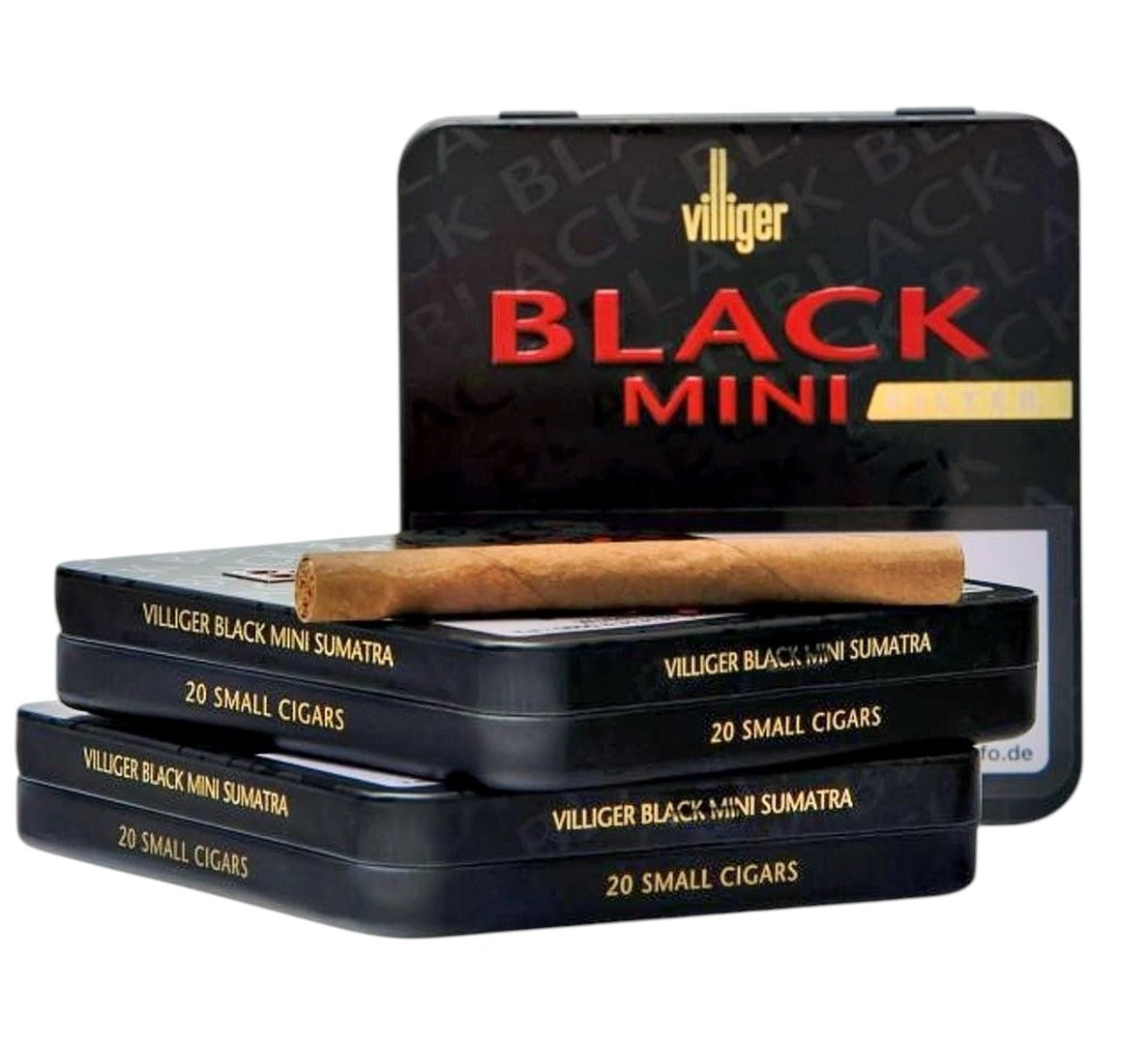 Villiger Black Mini Sumatra Filter – Filterli Mini Siqarillo | Bol Buxar