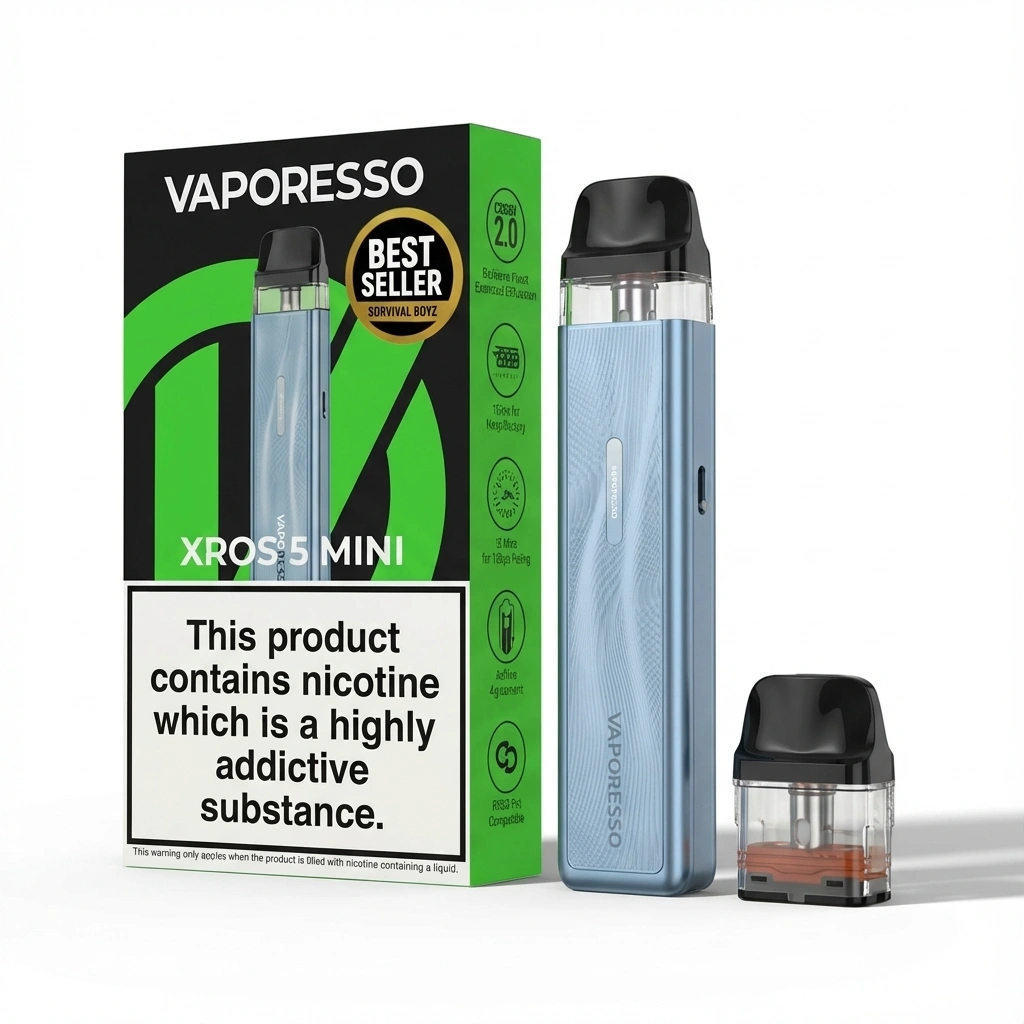 Vaporesso XROS 5 MINI – 1000 mAh, AXON Chip, MTL Pod Sistem