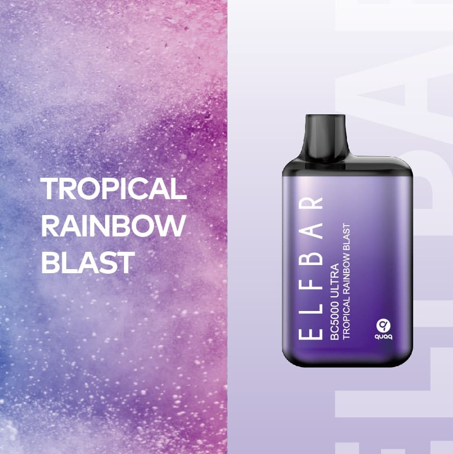 ELFBAR BC5000 ULTRA (Tropical rainbow blast)