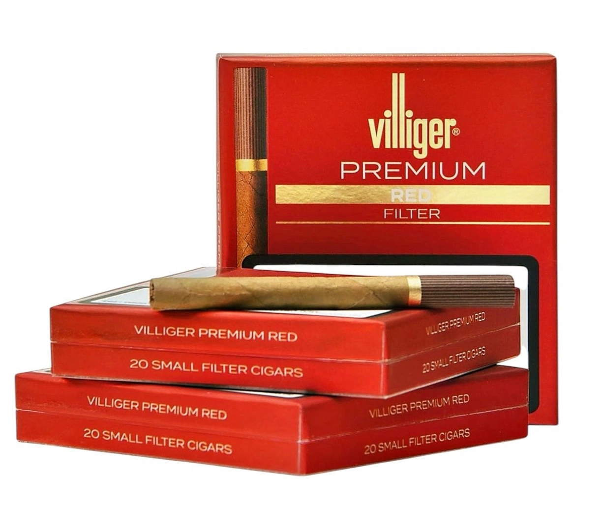 Villiger Premium Red Filter 20 – Vanilli Filterli Siqarillo | Vape Art