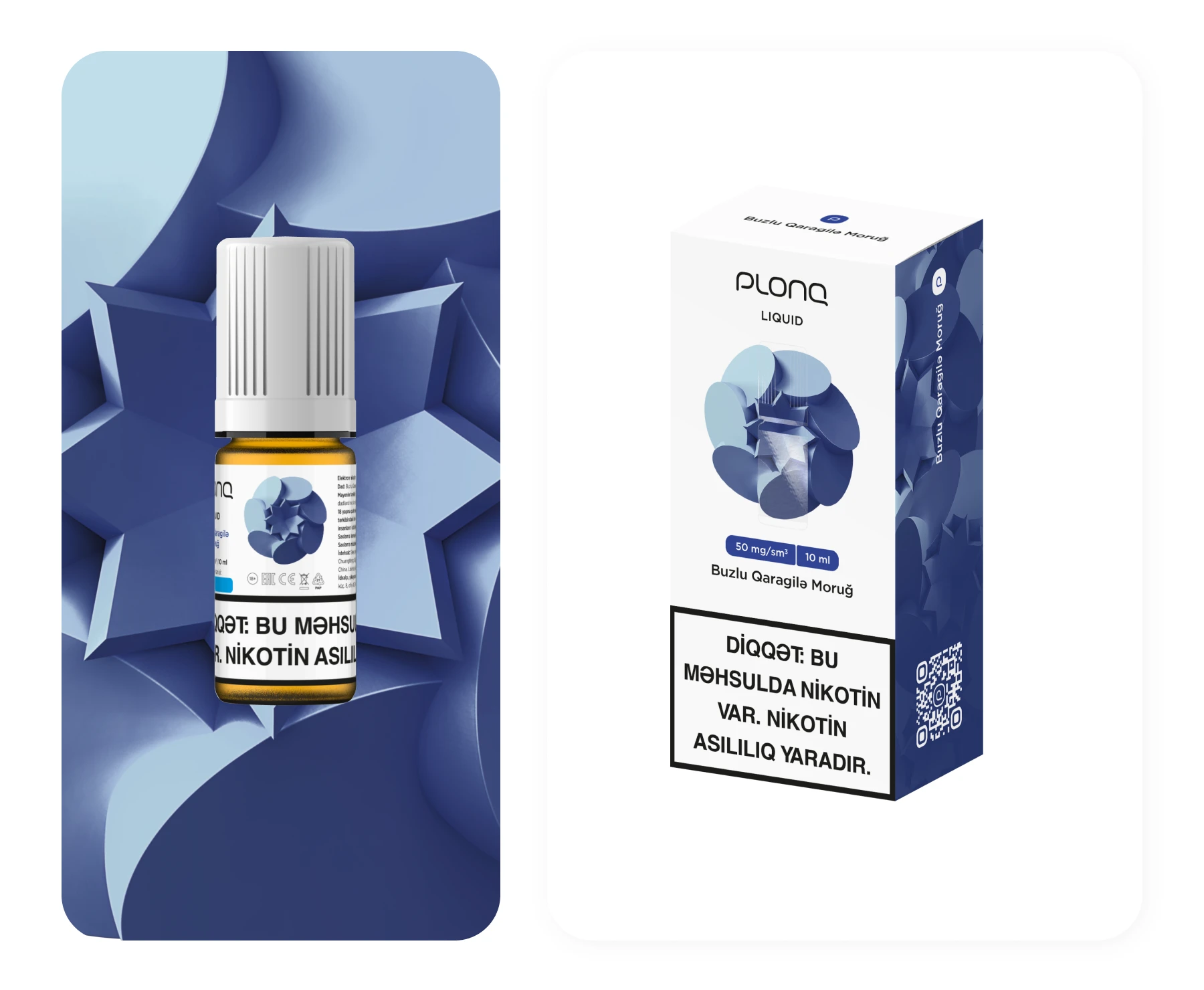 Plonq Salt 10ml – 5% Nikotin, Müxtəlif Ləzzətlər, Premium Elektron Maye