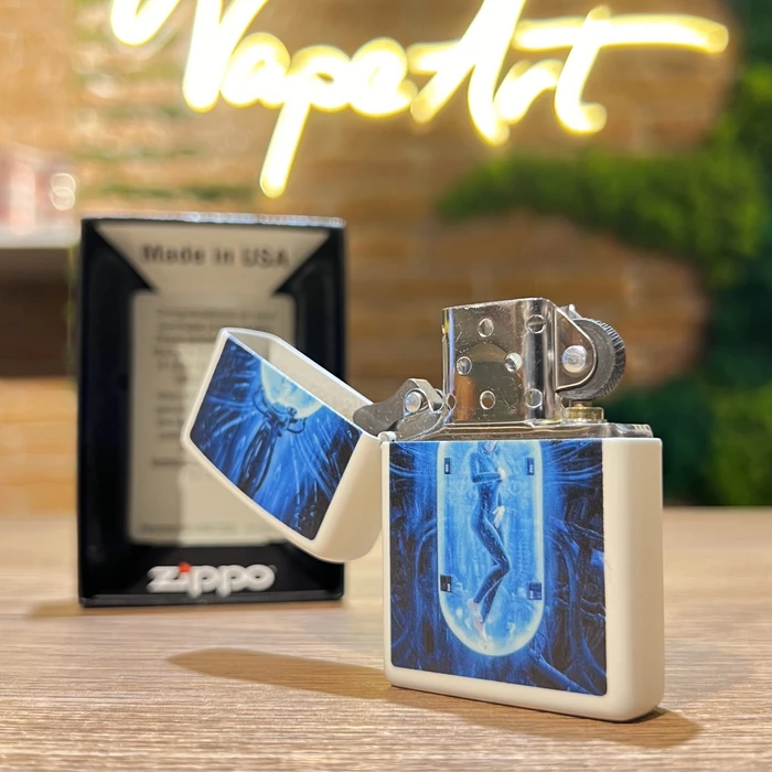 ZIPPO Woman In Tube Design