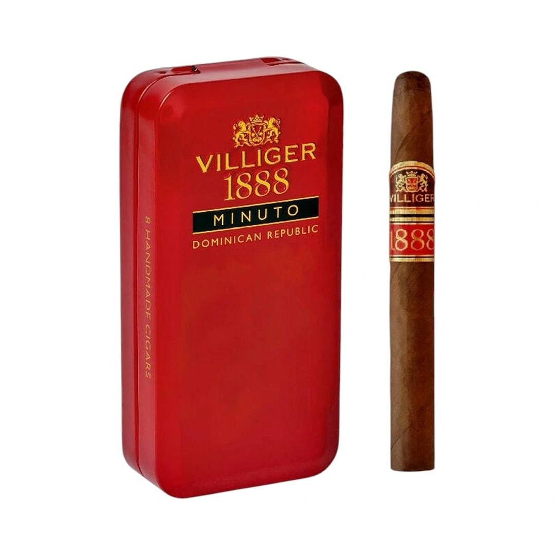 Villiger 1888 Minuto – Premium mini cigar (8 per tin)