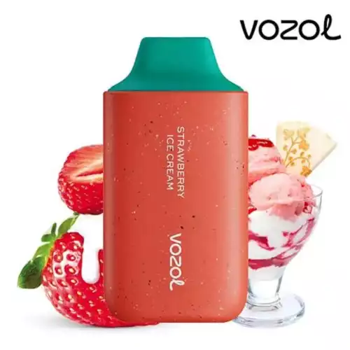 VOZOL STAR 6000 STRAWBERRY ICE CREAM