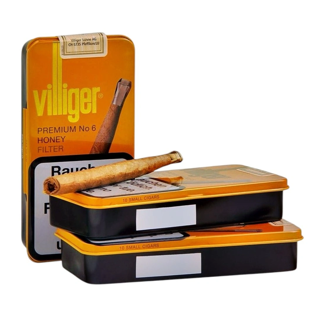 Villiger Premium No.6 Honey 10 – Bal Ətirli Zərif Siqarillo | Vape Art