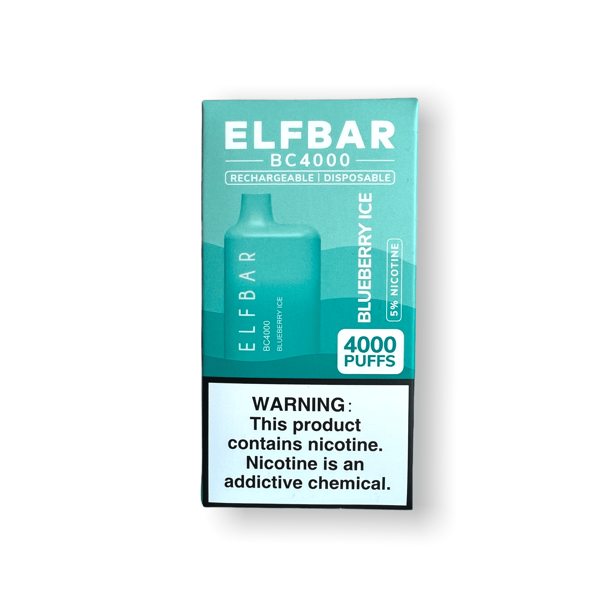 Vapeartbaku | ELF BAR 4000 BLUEBERRY ICE